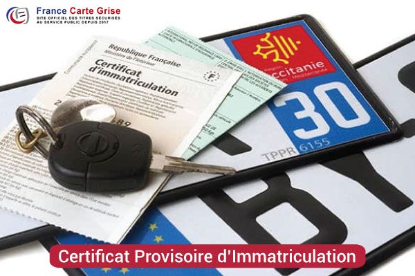 Qu’est-ce que le Certificat Provisoire d’Immatriculation ?