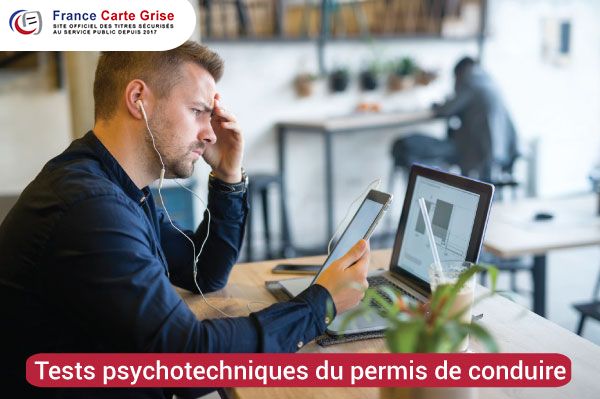Tests psychotechniques et permis de conduire