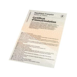 Demande de changement de titulaire carte grise