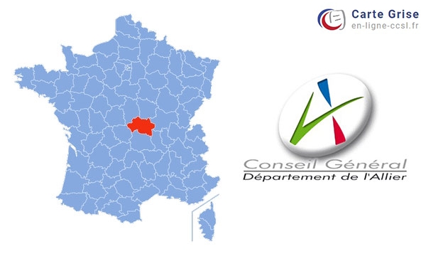 Carte Grise dans l'Allier