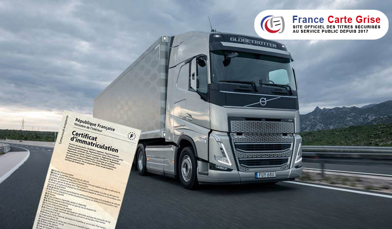 Carte grise camion